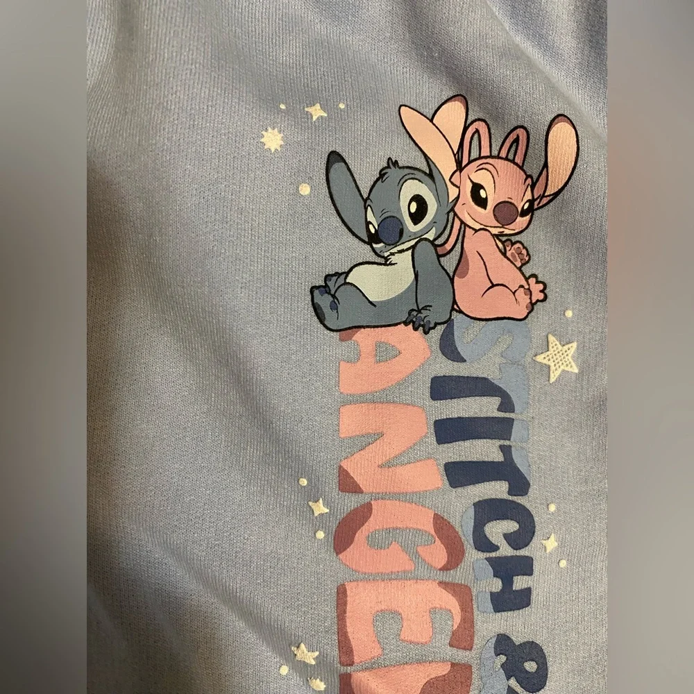 Disney Stitch and Angel Elastic Waist Lounge Shorts - Picture 4 of 4